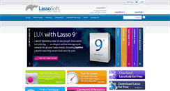 Desktop Screenshot of lassosoft.com