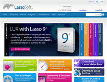 Tablet Screenshot of lassosoft.com